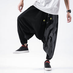 Yin and Yang Cotton Harem Pants