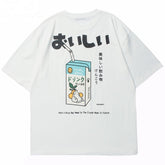 Japanese T-Shirt Kanji Drink, Unisex