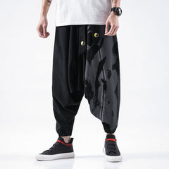 Yin and Yang Cotton Harem Pants