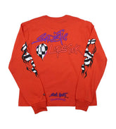 Chrome Hearts Matty Boy Spark the Heart L/S Tee Red