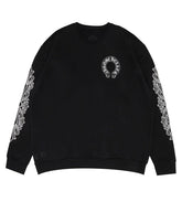 Chrome Hearts Black Horseshoe Sweatshirt
