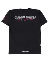 Chrome Hearts NYC Exclusive Scroll Logo Tee Black/Red