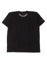 Chrome Hearts Rolling Stones Neck Logo Tee Black