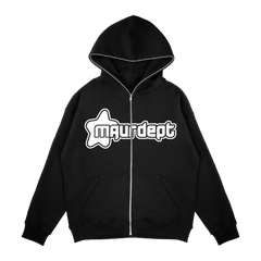 Star Full Zip - Black