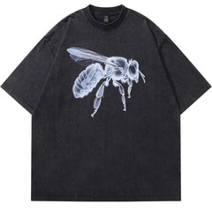 Washed X-Ray Bee Unisex T-shirt