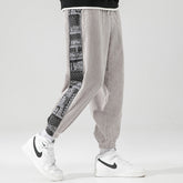 Corduroy Pants Paisley Stitch Pants