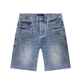 Purple Brand Ferrous Steel Blue Jean Shorts