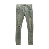 Purple Brand Light Dirty Wax Jeans Light Indigo