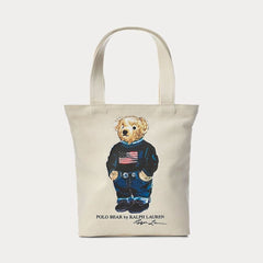 Ralph Lauren Polo Bear Baumwoll-Canvas-Tasche