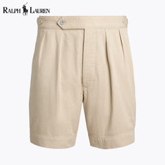 Ralph Lauren Relaxed Fit Plissee-Twill-Shorts