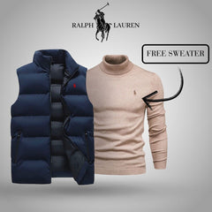 Ralph Lauren Weste + exklusiver Gratis-Pullover (ABVERKAUF)