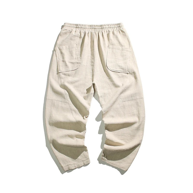 Baggy Linen Harem Pants