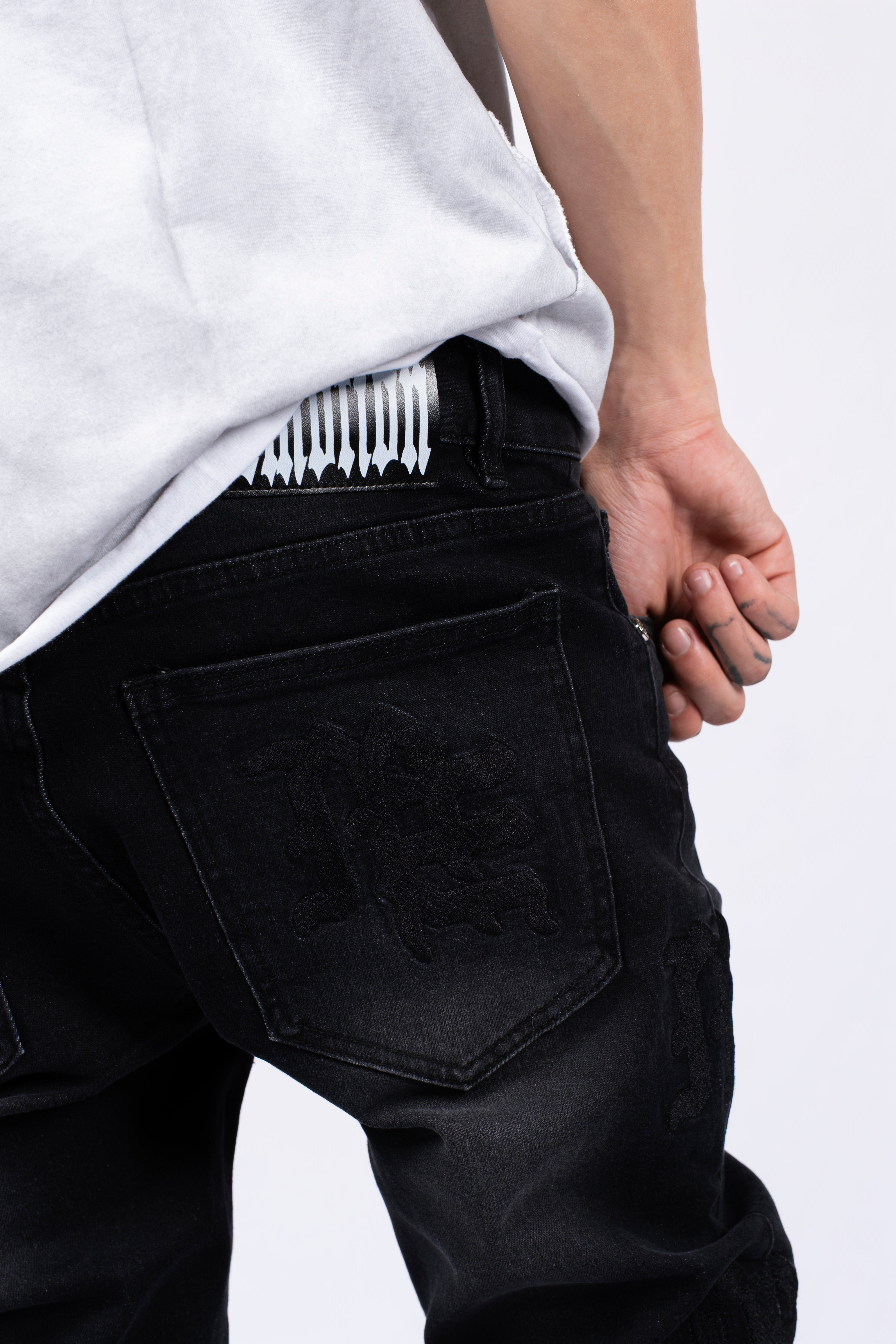 ‘Midnight’ Monogram denim