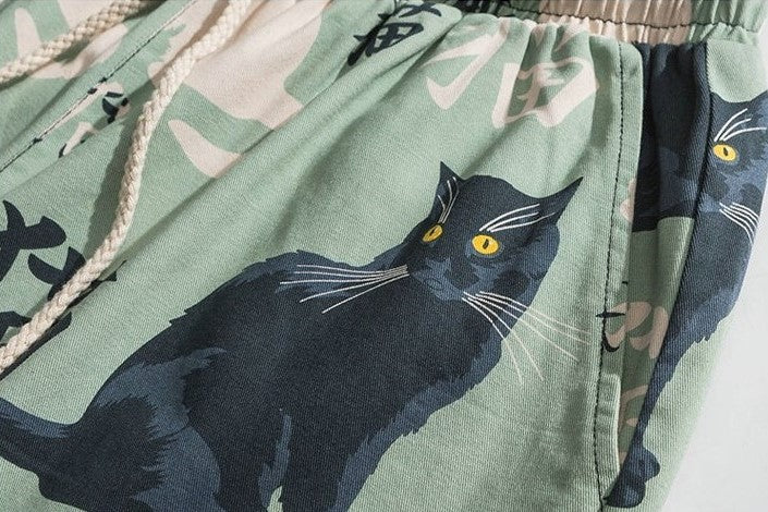 Cat Harem Pants Japanese Style