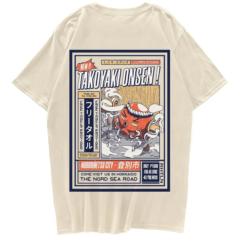 Japanese Octopus Poster T-Shirt