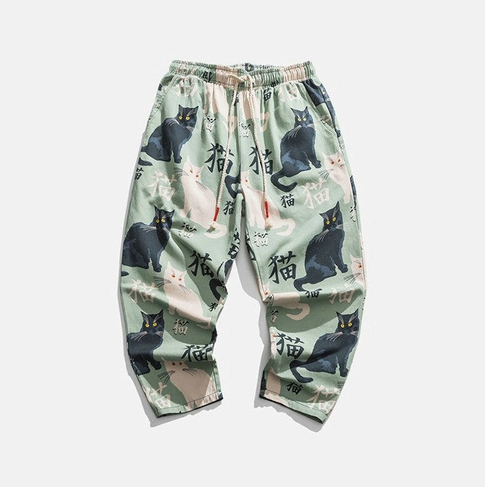 Cat Harem Pants Japanese Style