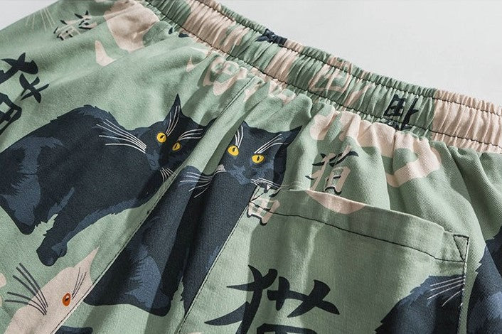 Cat Harem Pants Japanese Style