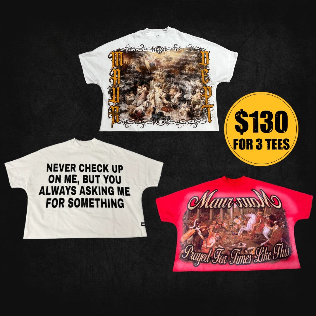 3 Tees Bundle
