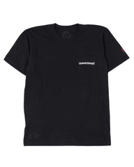Chrome Hearts NYC Exclusive Scroll Logo Tee Black/Red