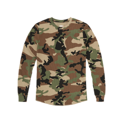 GUERILLAZ THERMAL LS TEE [WOODLAND CAMO]