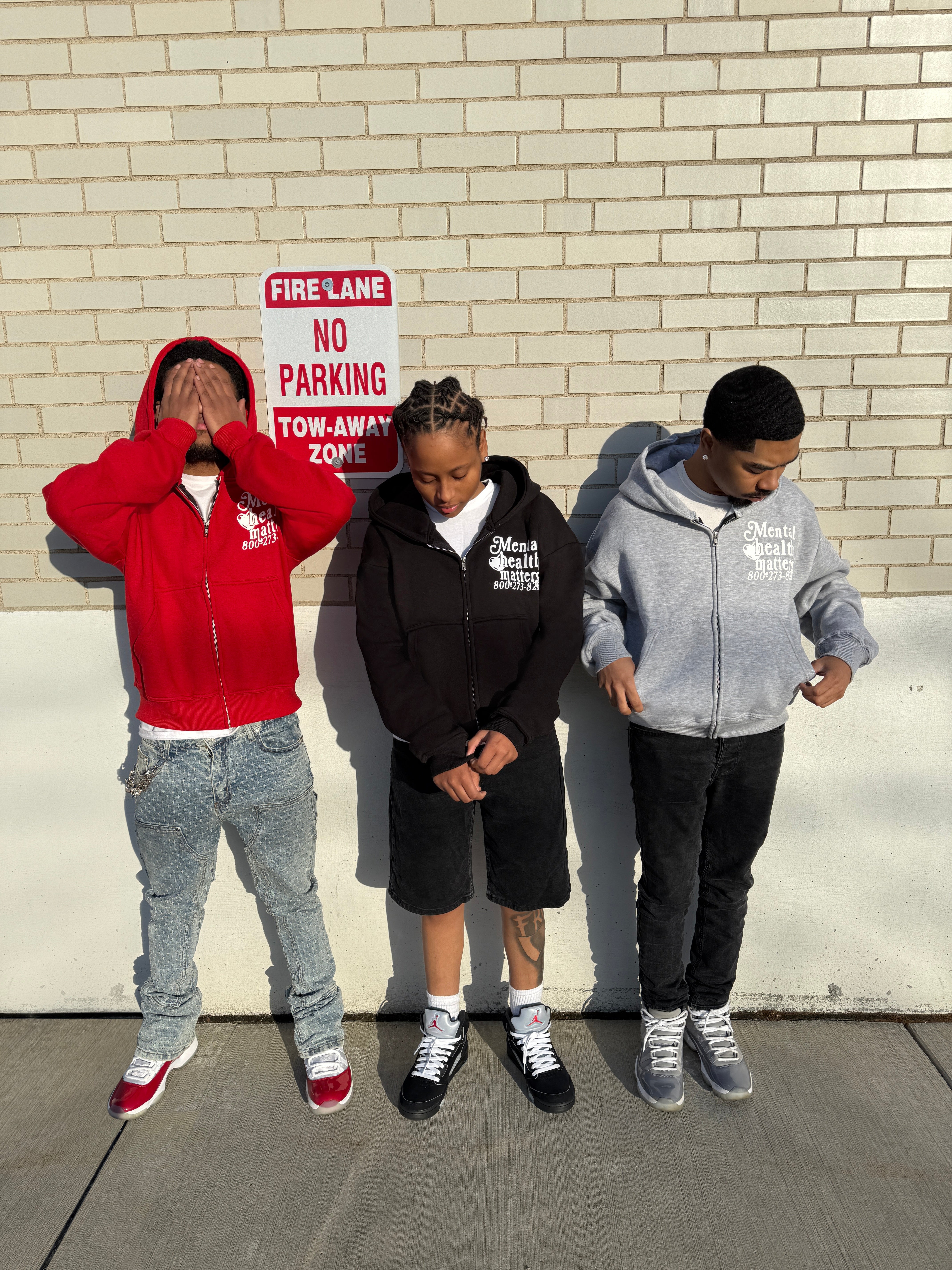 3 Zip Up Bundle "Mental Health Matters"