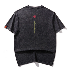 Eastern Snake King Embroidered - Oriental Style Unisex T-Shirt