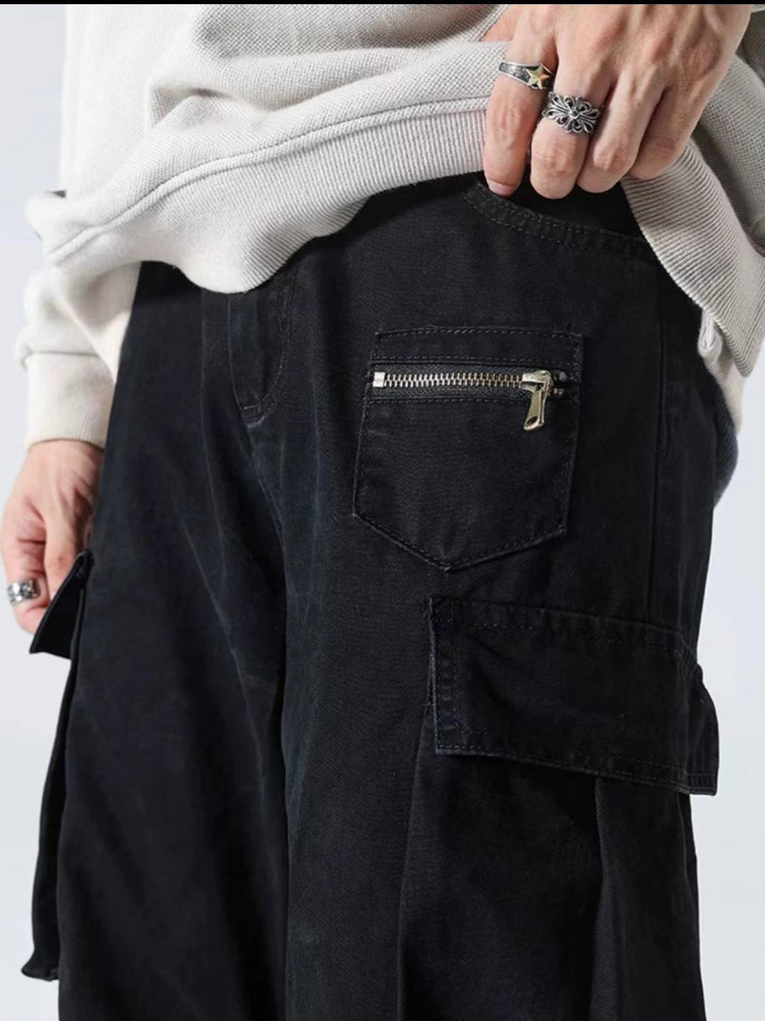 Straight-Leg ''Lynx'' Unisex Cargo Pants