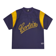 OPEN MESH PANEL JERSEY [NAVY/YELLOW]