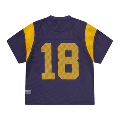 OPEN MESH PANEL JERSEY [NAVY/YELLOW]