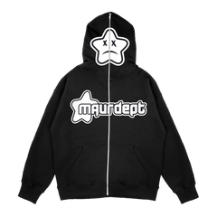 Star Full Zip - Black