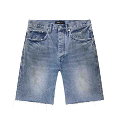 Purple Brand Ferrous Steel Blue Jean Shorts