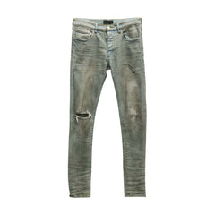 Purple Brand Light Dirty Wax Jeans Light Indigo