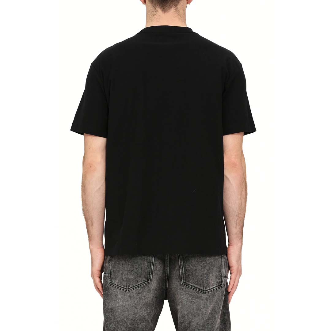 Purple Brand Textured Jersey Tee Black