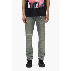 Purple Denim Light Blue Vintage Jeans