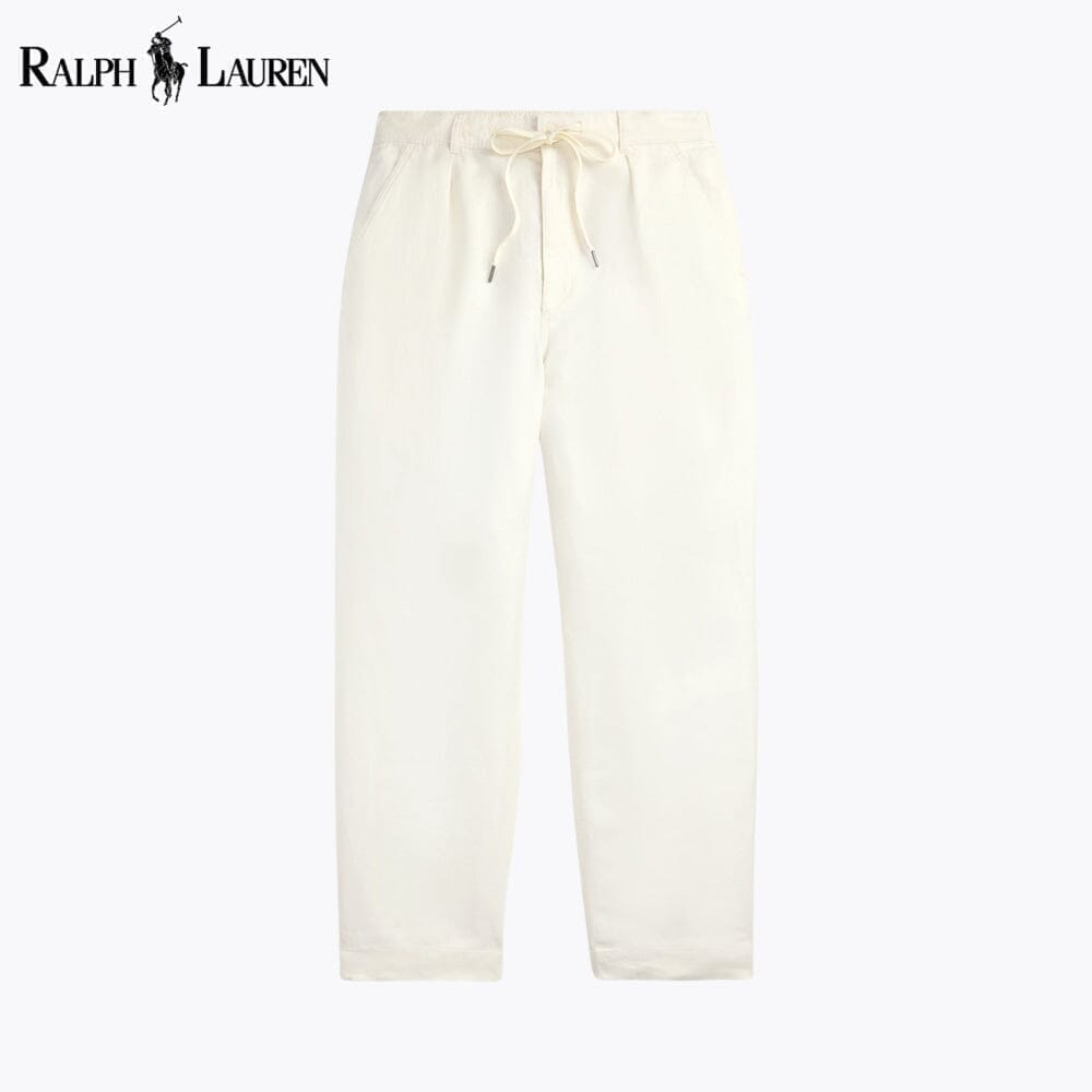Ralph Lauren Lateef Leinenhose mit Falten und entspannter Passform