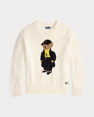 Ralph Lauren Polo Bear Baumwollpullover mit Rundhalsausschnitt